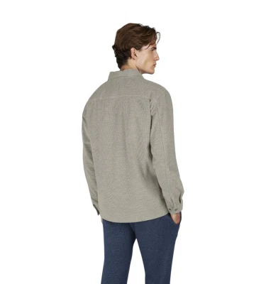 Men's Woven Cotton Cashmere Shirt 1