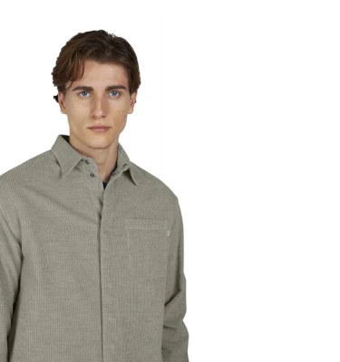 Men's Woven Cotton Cashmere Shirt 2
