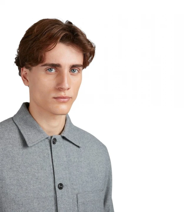 Wool-Cashmere Overshirt 2
