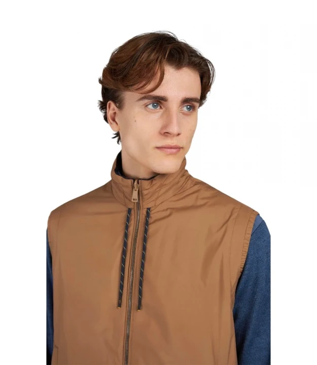 Men's Woven Reversible Vest 2