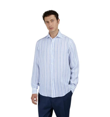 Men's Woven Linen Shirt