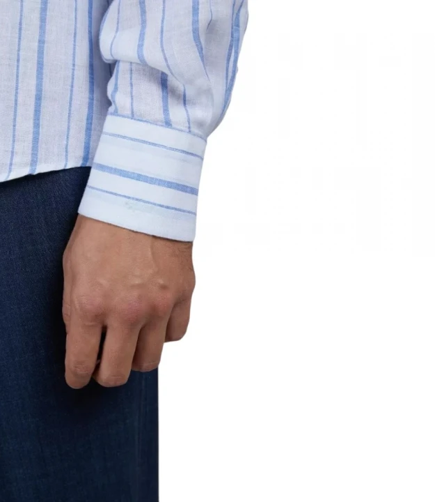 Men's Woven Linen Shirt 3