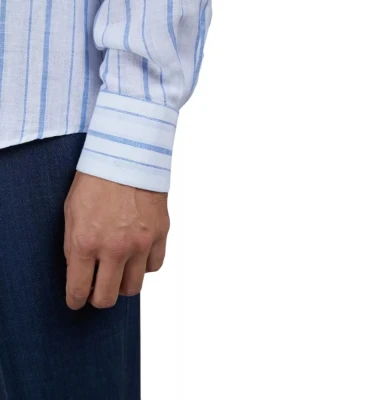 Men's Woven Linen Shirt 3