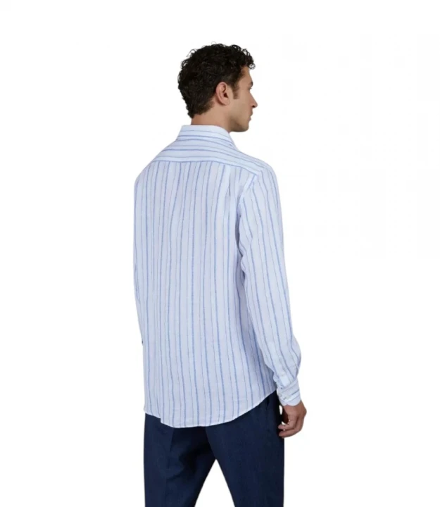 Men's Woven Linen Shirt 1