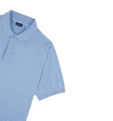 Men's Knitted Cotton Poloshirt 3