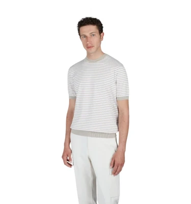 Men's Knitted Cotton Roundneck