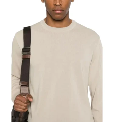 Men's Knitted Cotton Roundneck 1