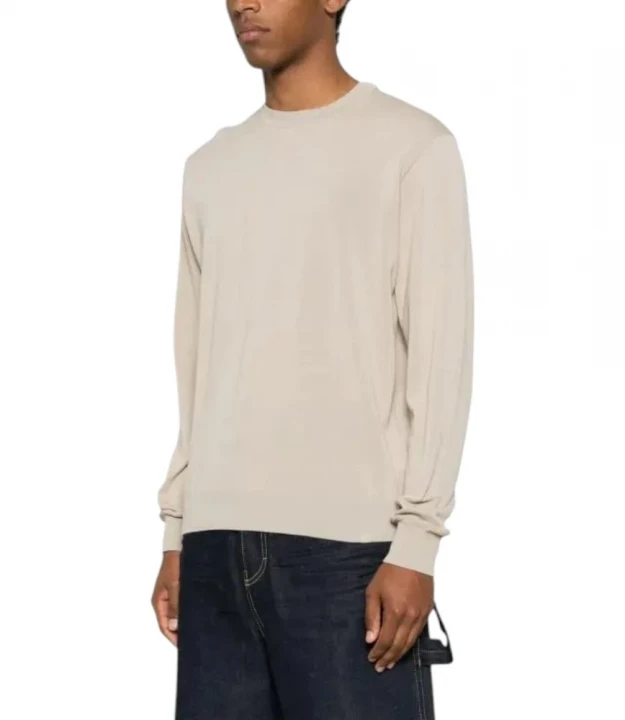 Men's Knitted Cotton Roundneck