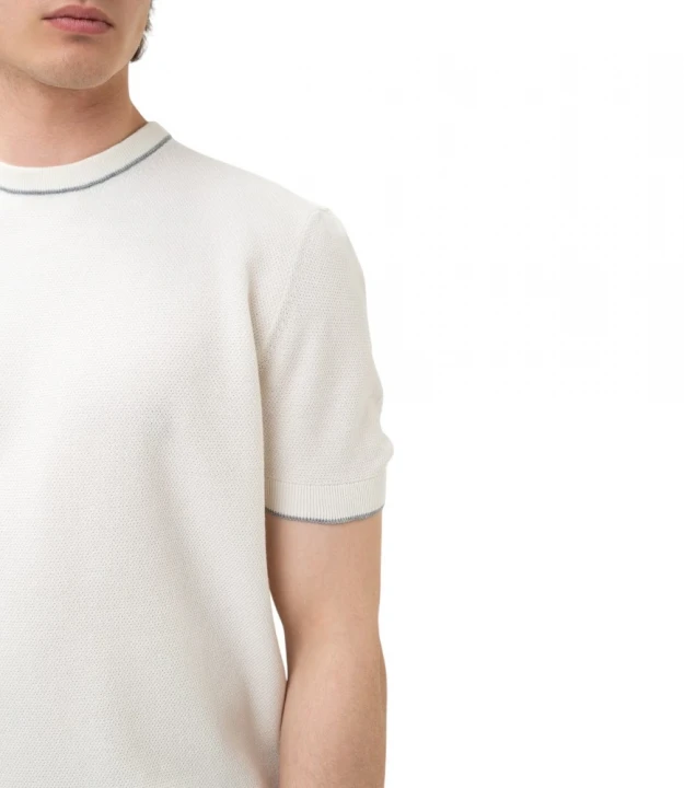 Men's Knitted Cotton Cashmere Roundneck 2