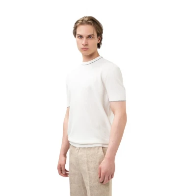 Men's Knitted Cotton Cashmere Roundneck