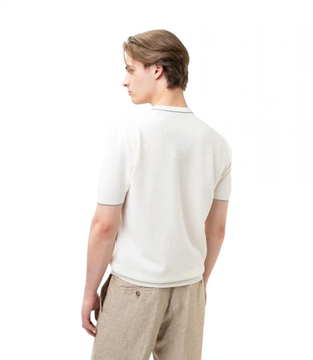 Men's Knitted Cotton Cashmere Roundneck 1