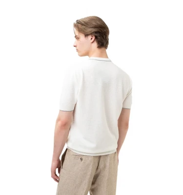 Men's Knitted Cotton Cashmere Roundneck 1