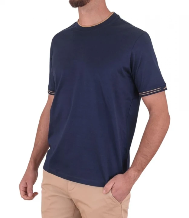 Men's Knitted Cotton T-Shirt 1