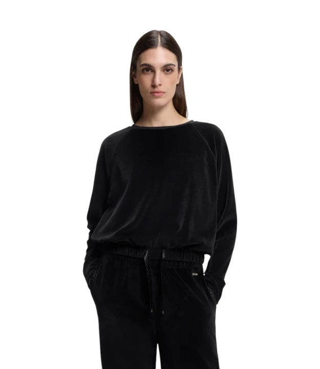 Velour Sweatshirt