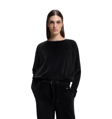 Velour Sweatshirt