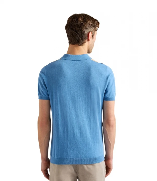 Knitwear_Polo Smacchinata Righe 1