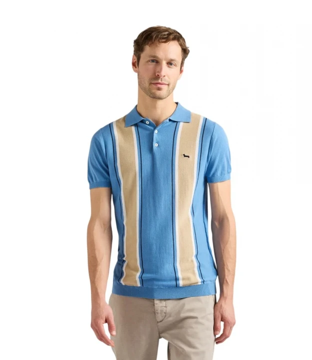Knitwear_Polo Smacchinata Righe