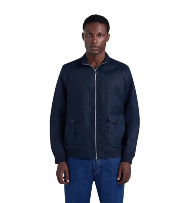 Outerwear_Bomber Di Lino Water