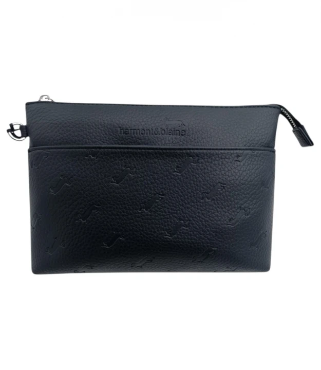 Flat Pouch W/Handle New Blaine Allover