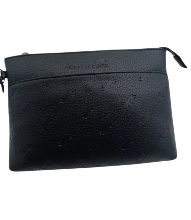 Flat Pouch W/Handle New Blaine Allover