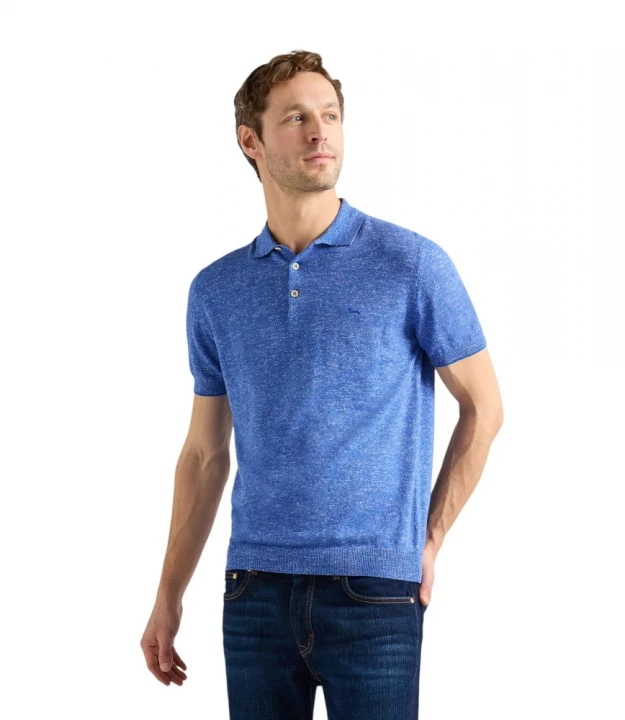 Knitwear_Polo Smacchinata Tweed