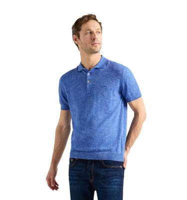 Knitwear_Polo Smacchinata Tweed
