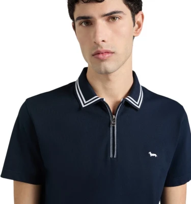 Zip Con Collo E Righe 2