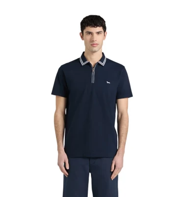 Zip Con Collo E Righe
