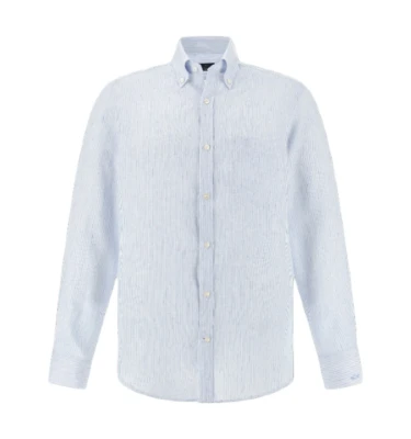 Men's Woven Linen Shirt