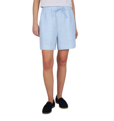 Linen Bermuda Shorts