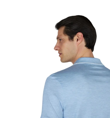 Cotton Silk Polo Shirt 3