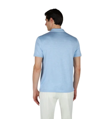 Cotton Silk Polo Shirt 4