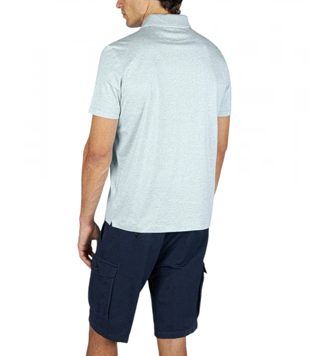 Men's Knitted Cotton Poloshirt 1