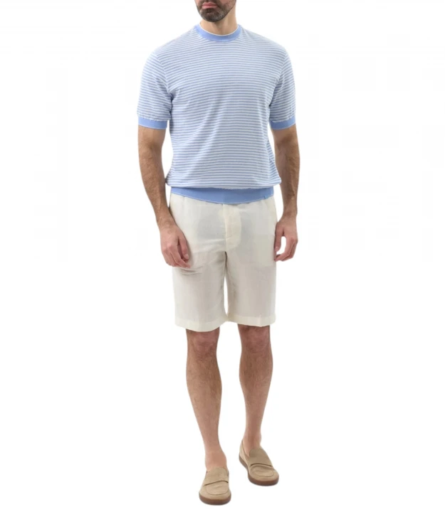 Men's Knitted Cotton Roundneck