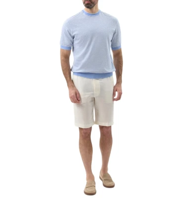 Men's Knitted Cotton Roundneck