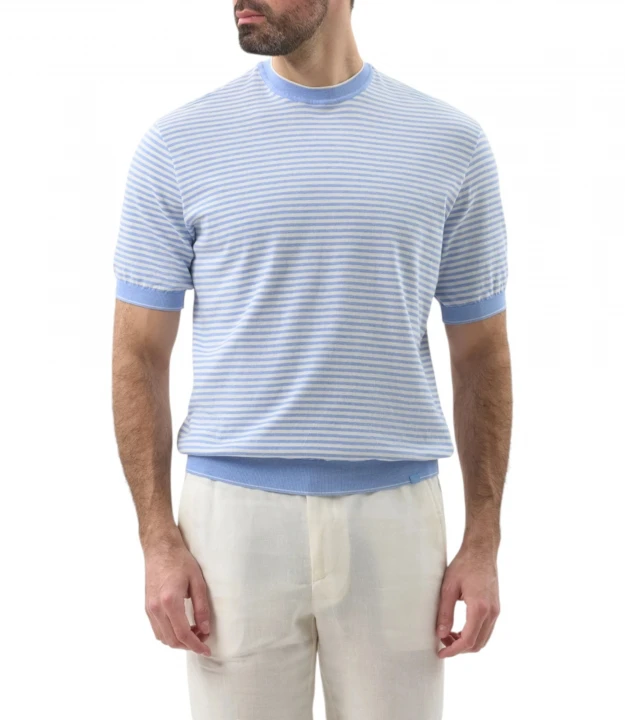 Men's Knitted Cotton Roundneck 1