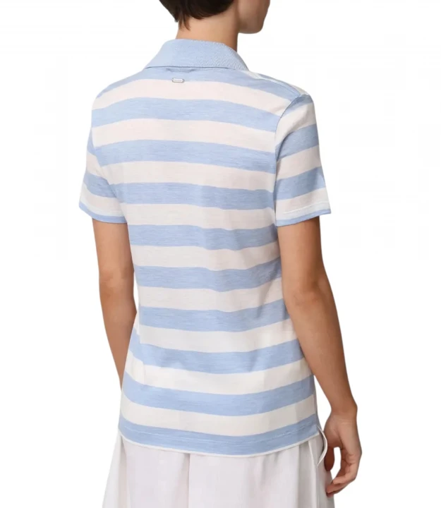 Silk Cotton Polo Shirt 2