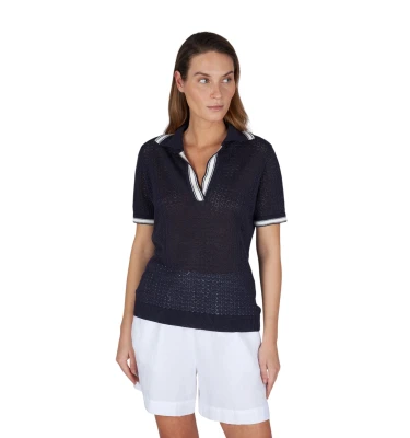 Linen Polo Shirt