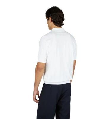 Men's Knitted Cotton Poloshirt 1