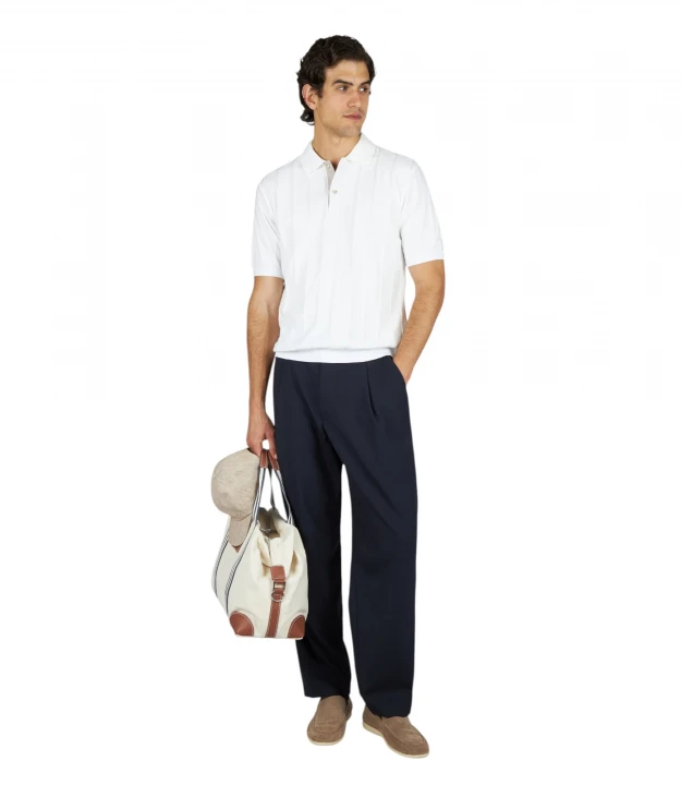 Men's Knitted Cotton Poloshirt 5