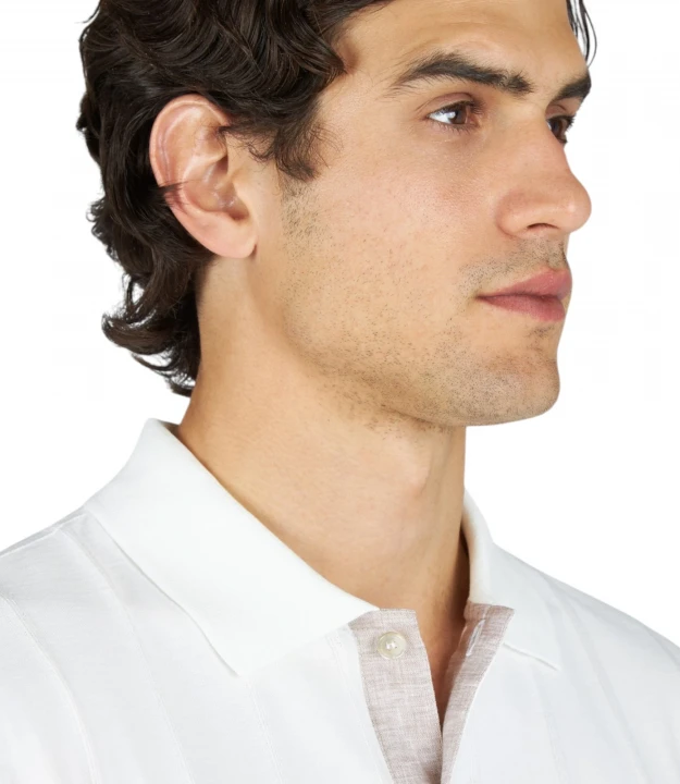 Men's Knitted Cotton Poloshirt 3
