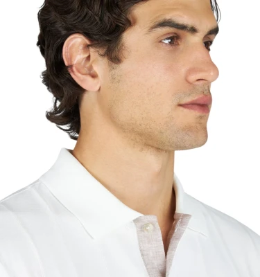 Men's Knitted Cotton Poloshirt 3