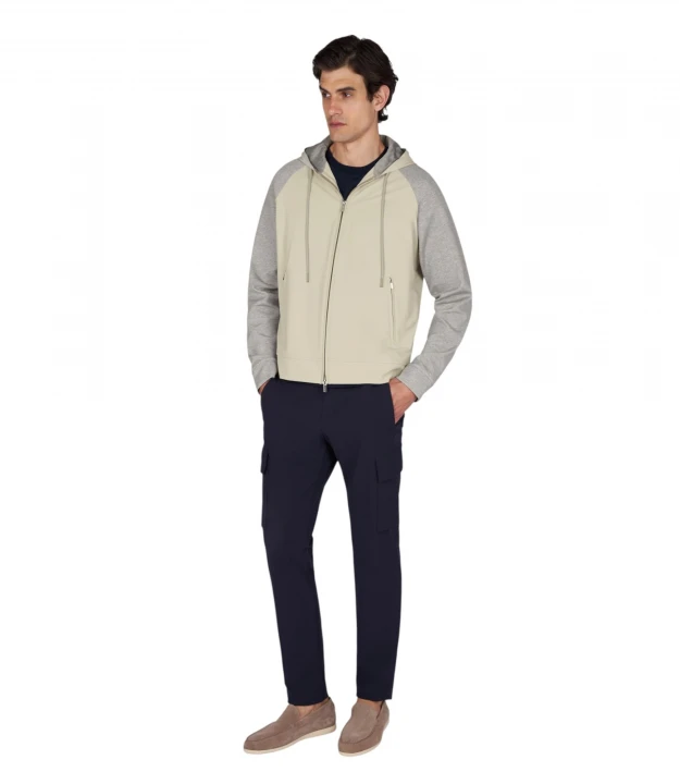 Men's Woven Hybrid Jacket 1