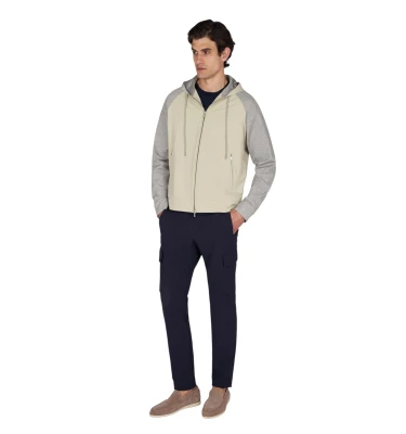 Men's Woven Hybrid Jacket 1