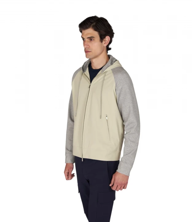 Men's Woven Hybrid Jacket
