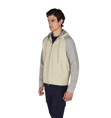Men's Woven Hybrid Jacket