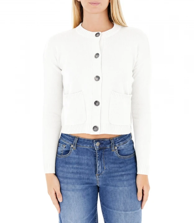 01: Knitted Cardigan Vapore