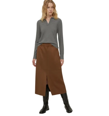 01: Jersey Skirt Sambuco