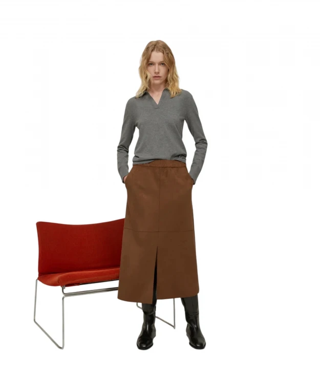 01: Jersey Skirt Sambuco 3