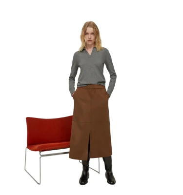 01: Jersey Skirt Sambuco 3